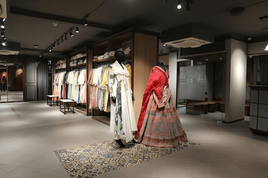 wedding store ghunghat inside store