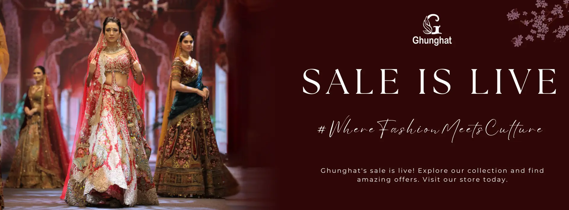 Ethnic Sale Is Live - Ghunghat