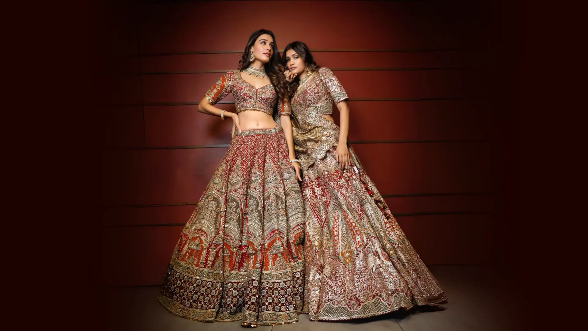 Bridal Lehengas Ghunghat